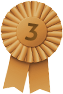 Third Place badge